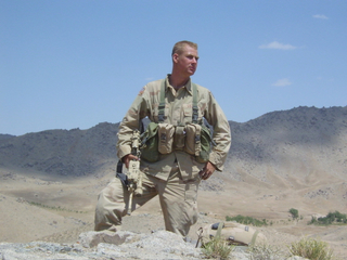 Ian Rush in Afghanistan